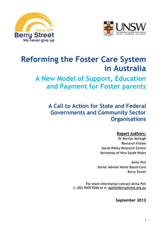 Reforming the Foster Care System